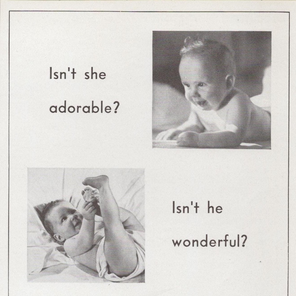 Vintage Baby Photo Contest Congratulations Magazine Madison Ave NY Print Ad 1937